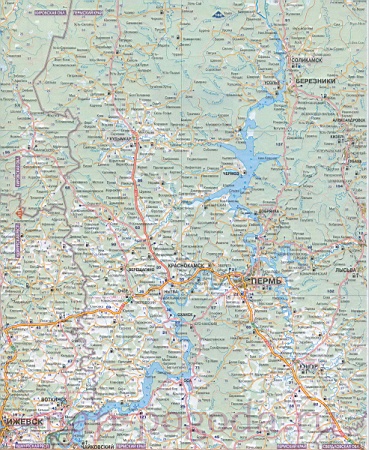 Пермский Край Карта Фото